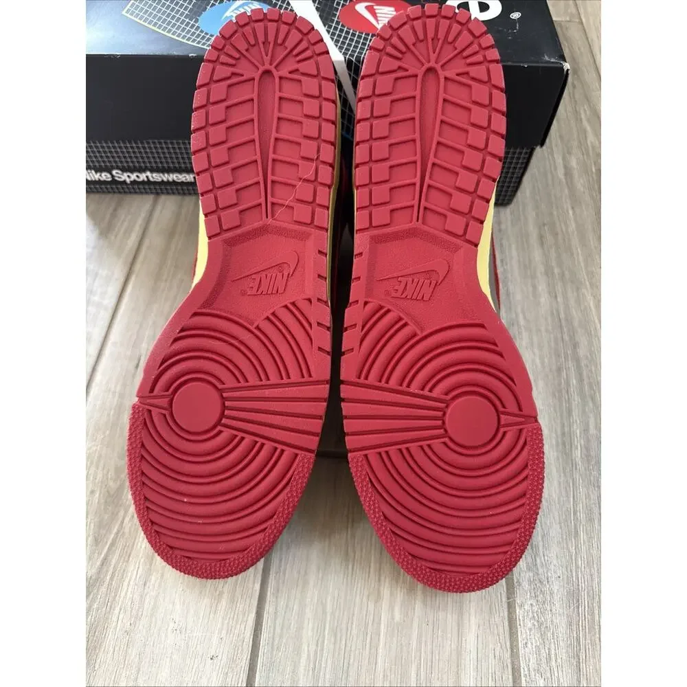 Size 14 Nike Dunk High 1985 Red Acid Wash DD9404-600 OG Box